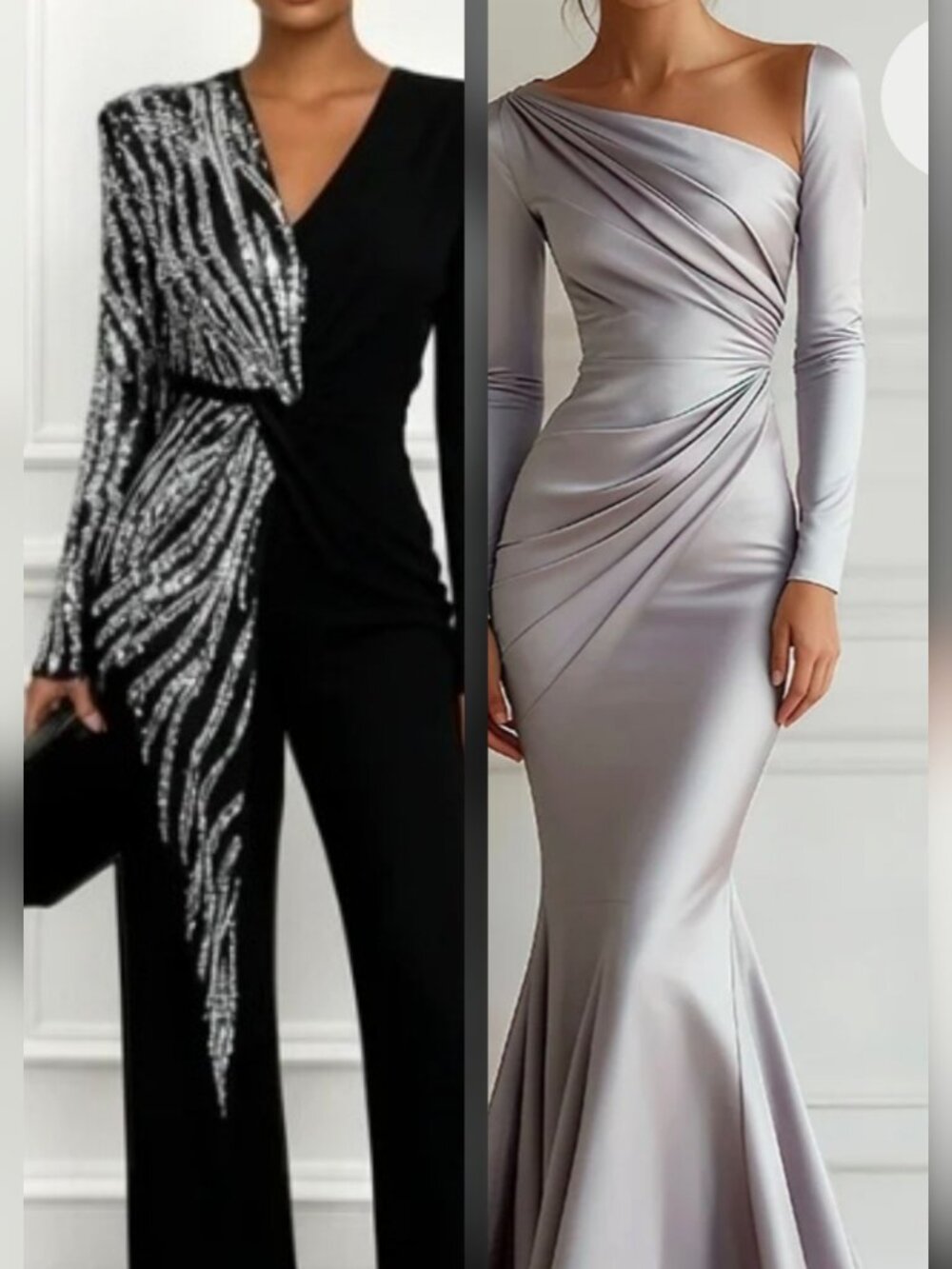 Formal Gown and Jumpsuit